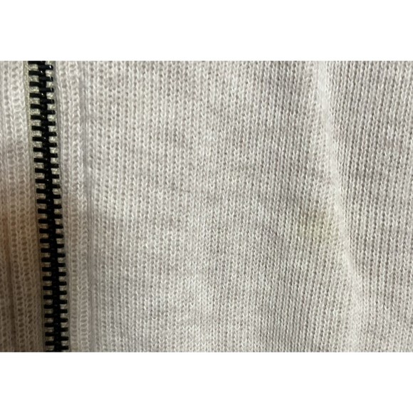 Timberland Sweater Adult XXL White Full Zip Outdoors Mens Long Sleeve - Picture 7 of 12